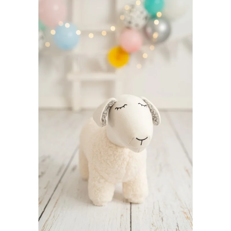 Peluche mouton en crochet MINI signée Crochetts