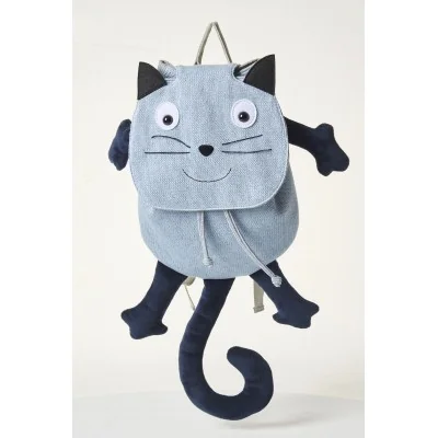 Sac à dos en crochet chaton signé Crochetts