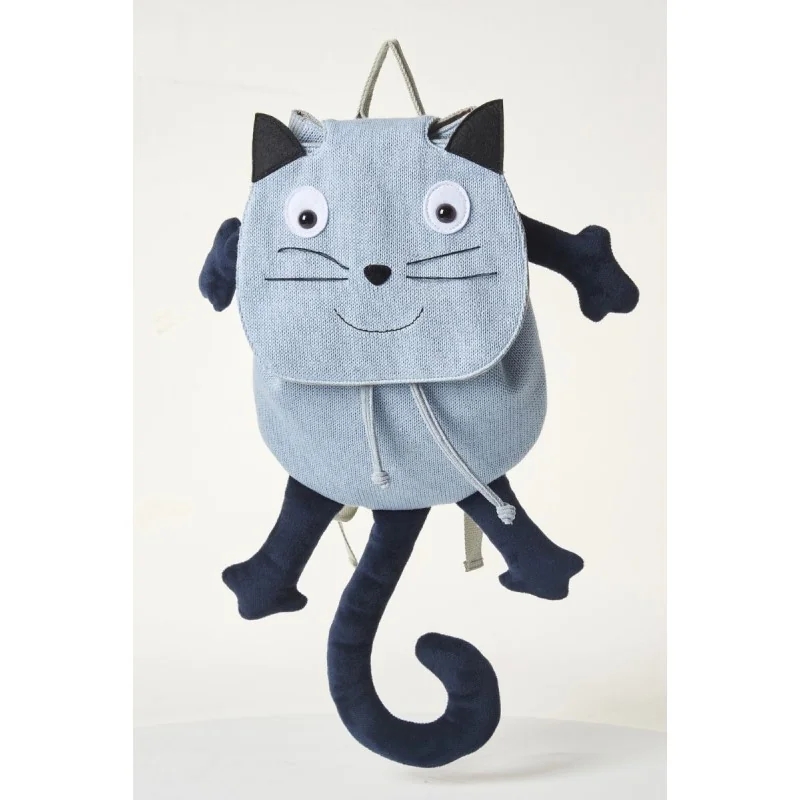 Sac à dos en crochet chaton signé Crochetts Sac à dos en crochet chaton signé Crochetts
