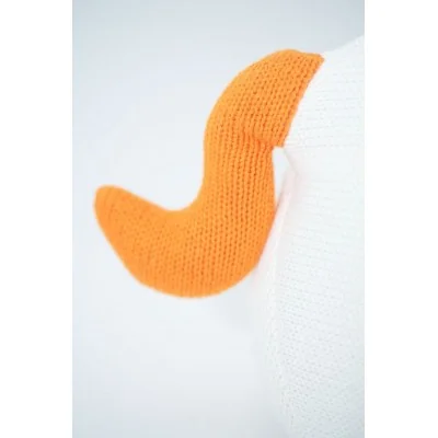 Peluche Pégase en crochet MINI signée Crochetts, gros plan sur la queue Peluche Pégase en crochet MINI signée Crochetts, gros plan sur la queue