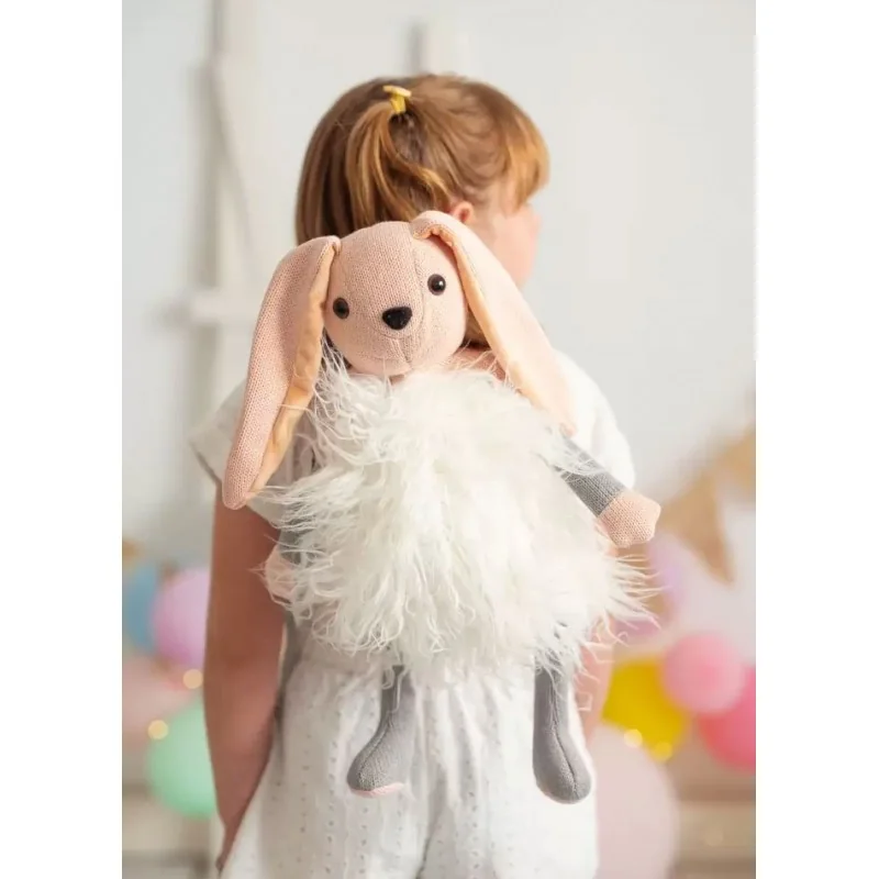 Sac à dos lapin Clara signé Crochetts Sac à dos lapin Clara signé Crochetts