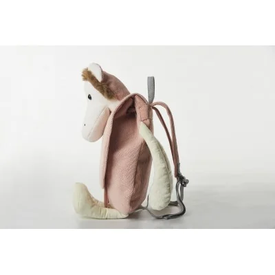 Sac à dos singe Monito signé Crochetts, vue de profil