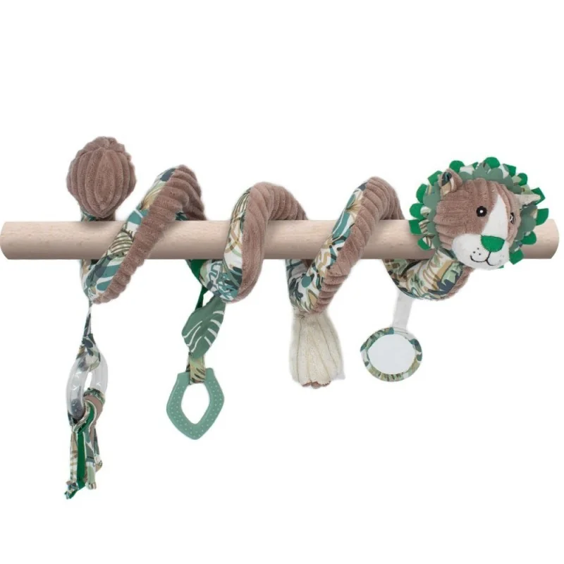Spirale d'activités Jelekros le Lion signée Les Déglingos Spirale d'activités Jelekros le Lion signée Les Déglingos