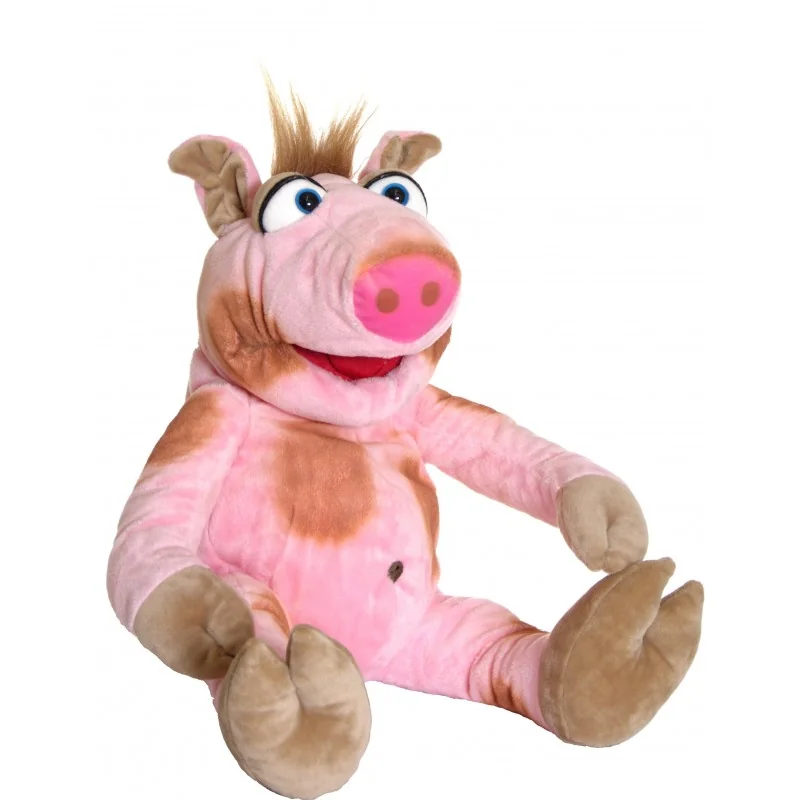 Marionnette à main Stulle le cochon signée Livings Puppets Marionnette à main Stulle le cochon signée Livings Puppets