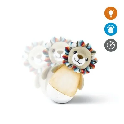 Veilleuse culbuto Lex le lion signée Zazu Kids