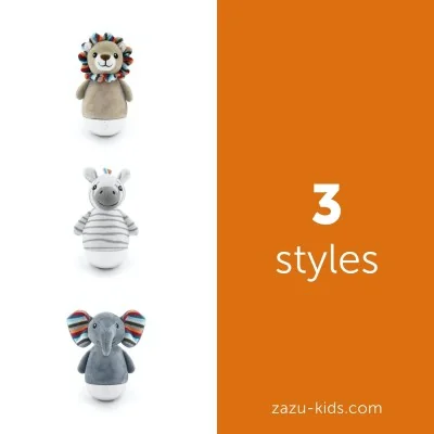 3 styles de veilleuses culbuto signées Zazu Kids 3 styles de veilleuses culbuto signées Zazu Kids