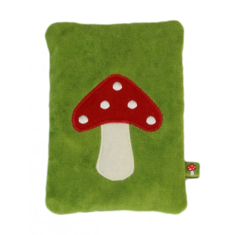 Coussin chauffant aux grains d'épeautre "Champignon" signé Pat und Patty Coussin chauffant aux grains d'épeautre "Champignon" signé Pat und Patty