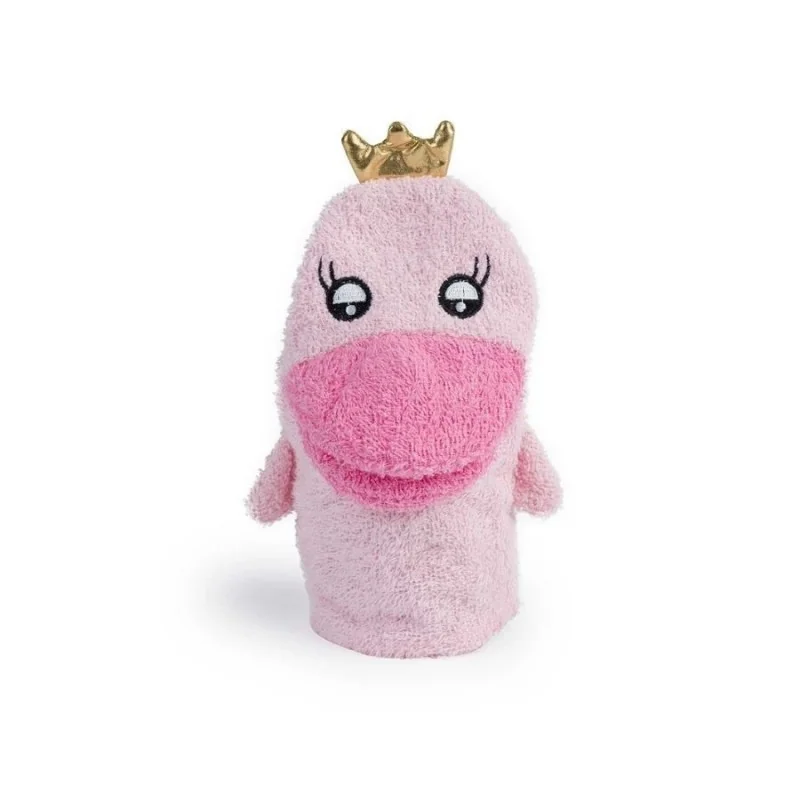 Gant de toilette princesse 100% coton signé Isabelle Laurier Gant de toilette princesse 100% coton signé Isabelle Laurier