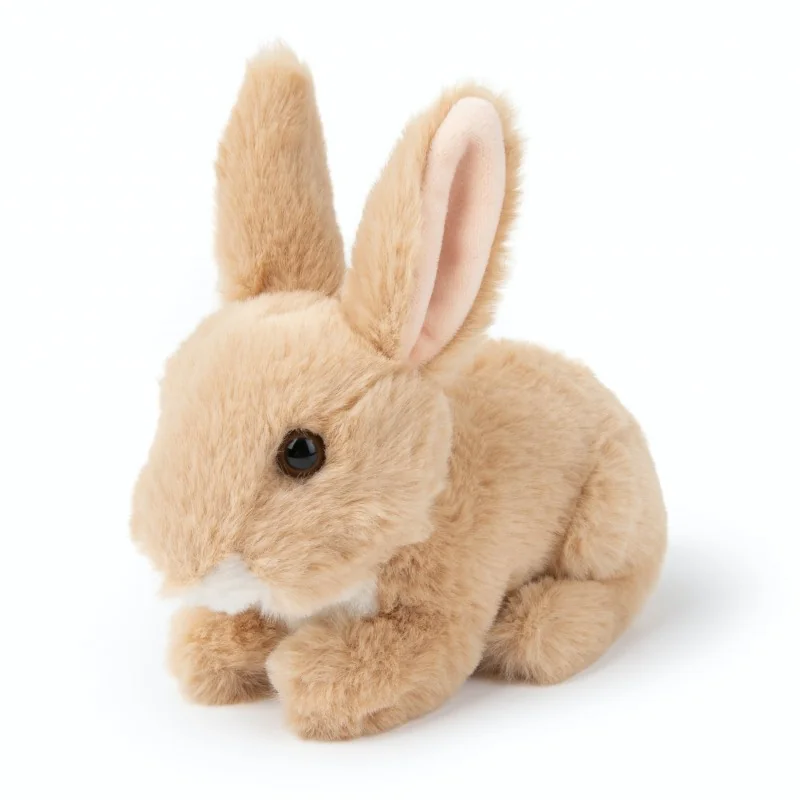 Peluche lapin beige WWF ECO - 15 cm Peluche lapin beige WWF ECO - 15 cm