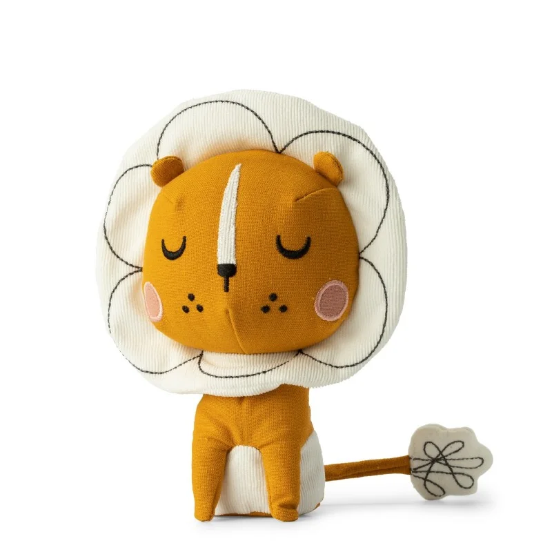 Peluche Lion dans boîte cadeau signée Picca Loulou