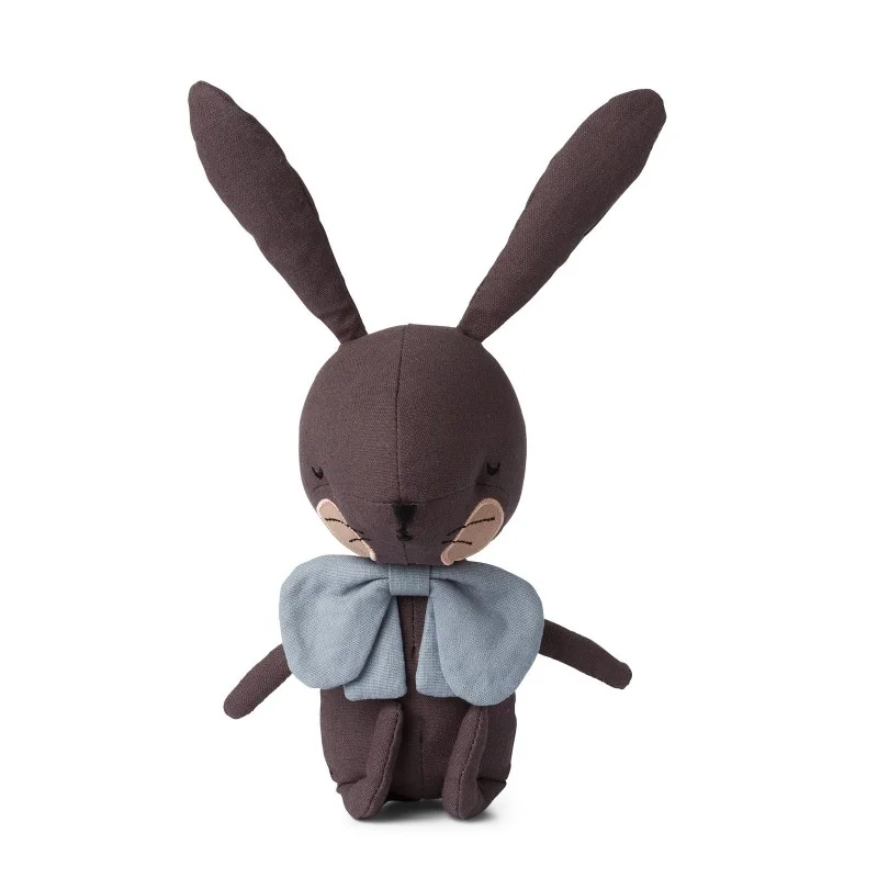 Peluche Lapin Gris dans boîte cadeau signée Picca Loulou Peluche Lapin Gris dans boîte cadeau signée Picca Loulou