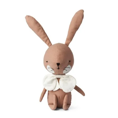 Peluche Lapin Rose dans boîte cadeau signée Picca Loulou