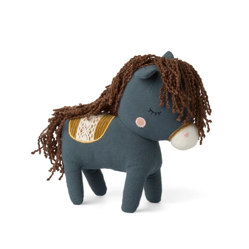 Peluche Cheval dans boîte cadeau signée Picca Loulou