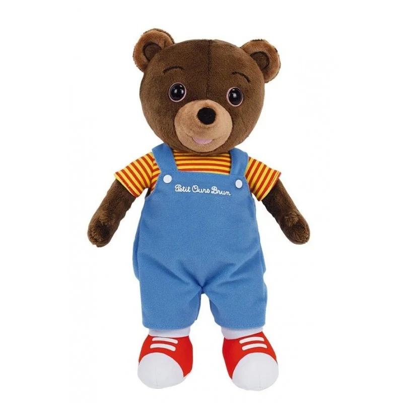 Peluche Petit ours brun - 32 cm signée Jemini