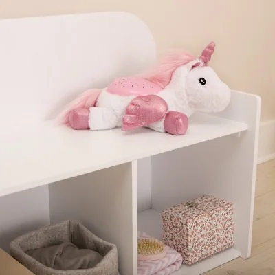 Veilleuse peluche à projection lumineuse Twilight Buddies Licorne signée Cloud b Veilleuse peluche à projection lumineuse Twilight Buddies Licorne signée Cloud b