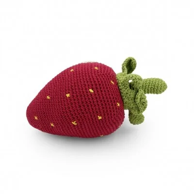 Boite à Musique Georges la Fraise 100% coton bio signée MyuM