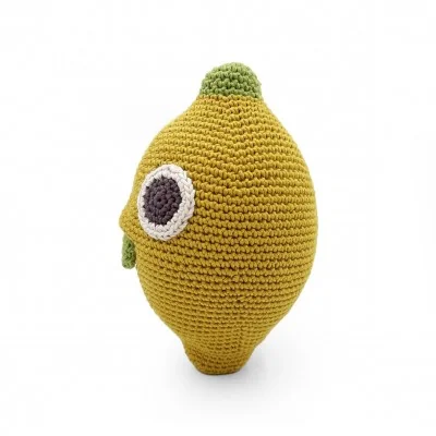 Boite à Musique John Lemon Le citron 100% coton bio MyuM Boite à Musique John Lemon Le citron 100% coton bio MyuM