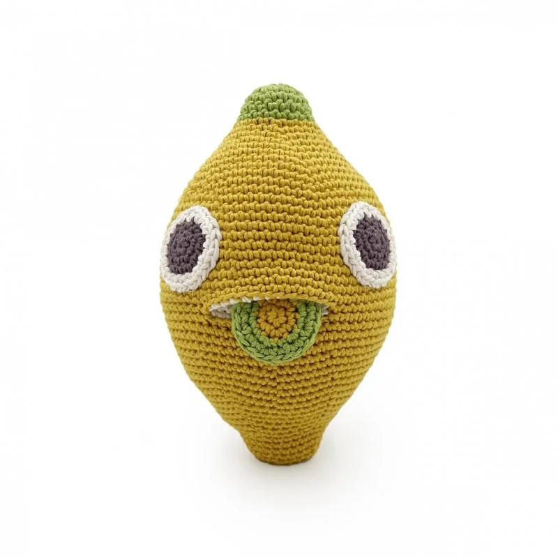 Boite à Musique John Lemon Le citron 100% coton bio MyuM Boite à Musique John Lemon Le citron 100% coton bio MyuM