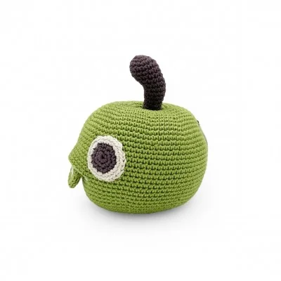 Boite à Musique Ringo Apple la pomme 100% coton bio signée MyuM Boite à Musique Ringo Apple la pomme 100% coton bio signée MyuM