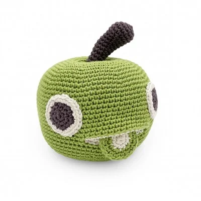 Boite à Musique Ringo Apple la pomme 100% coton bio signée MyuM Boite à Musique Ringo Apple la pomme 100% coton bio signée MyuM
