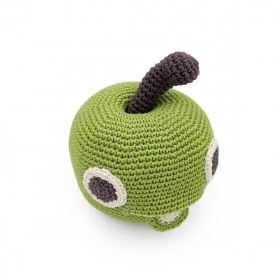 Boite à Musique Ringo Apple la pomme 100% coton bio signée MyuM Boite à Musique Ringo Apple la pomme 100% coton bio signée MyuM