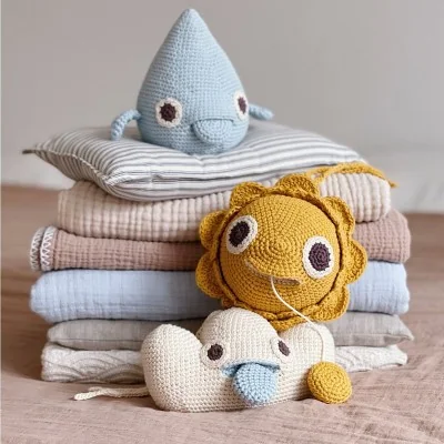 Boite à Musique Walter Drop la goutte d'eau 100% coton bio Boite à Musique Walter Drop la goutte d'eau 100% coton bio