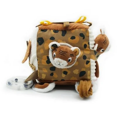 Cube D'activités Speculos Le Tigre signé Les Deglingos