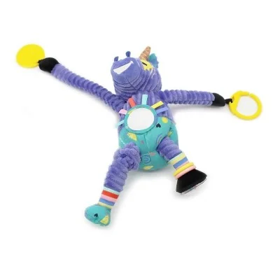 Peluche d’activités nomade Kiprokos Le Zèbre signée Les Deglingos Peluche d’activités nomade Kiprokos Le Zèbre signée Les Deglingos