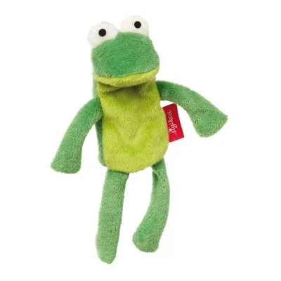 Marionnette à doigt grenouille signée Sigikid