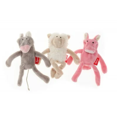 Set de marionnettes à doigts Les amis de la ferme signé Sikigid