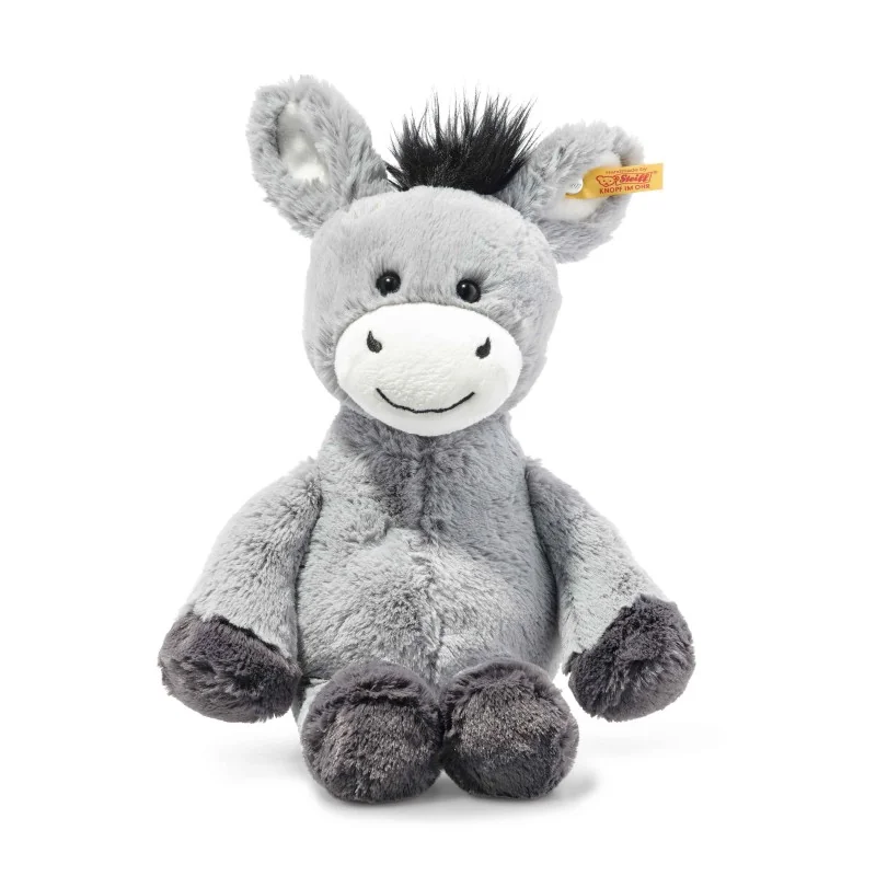 Peluche bourrique Dinkie - 30 cm signée Steiff