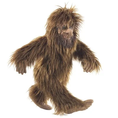 Marionnette à main Bigfoot signée Folkmanis, marchant