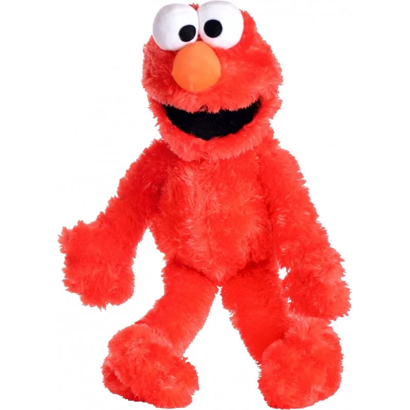 Marionnette à main Elmo de 1 rue Sésame - 45 cm signée Living Puppets
