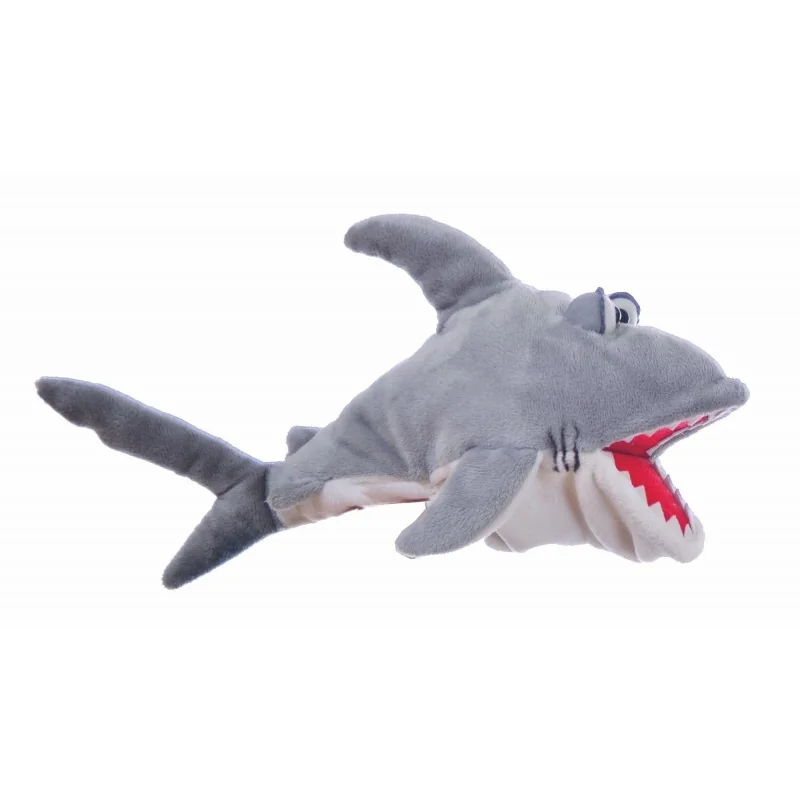 Marionnette à main Fischmaek le petit requin signée Living Puppets Marionnette à main Fischmaek le petit requin signée Living Puppets