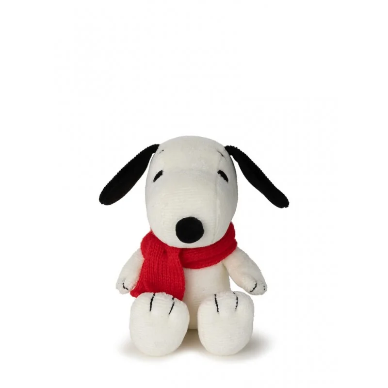 peluche Snoopy avec écharpe - 17 cm signée Bon Ton Toys peluche Snoopy avec écharpe - 17 cm signée Bon Ton Toys