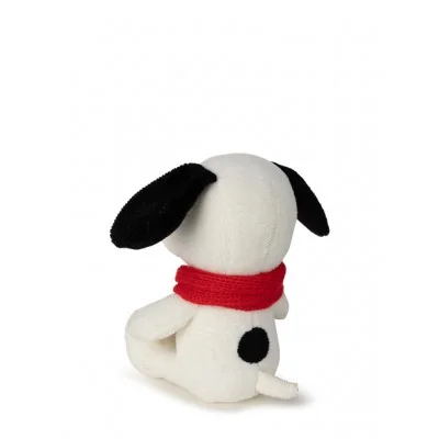 peluche Snoopy avec écharpe - 17 cm signée Bon Ton Toys, vue de dos peluche Snoopy avec écharpe - 17 cm signée Bon Ton Toys, vue de dos