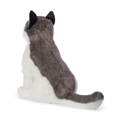 Peluche Husky WWF - GEANT - 70 cm, vue de dos Peluche Husky WWF - GEANT - 70 cm, vue de dos