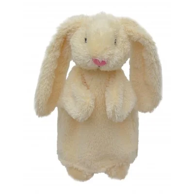 Marionnette Doudou Lapin - 26 cm signée Bass & Bass