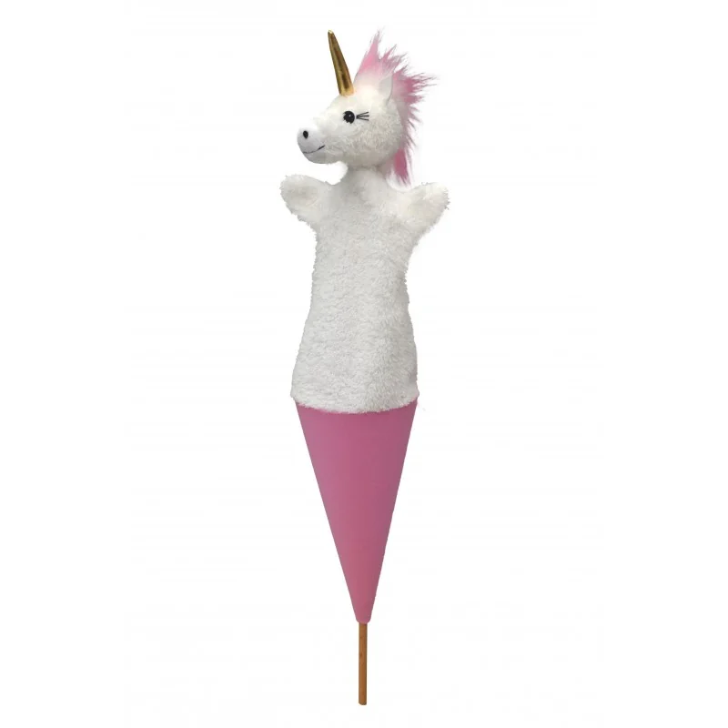 Marotte licorne signée Bass & Bass Marotte licorne signée Bass & Bass