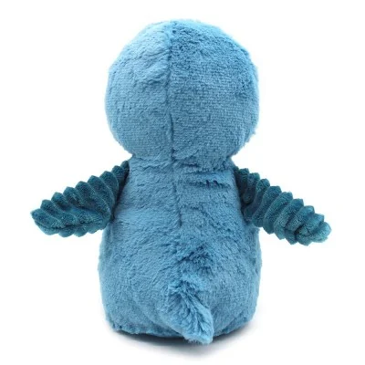 Peluche pingouin Iglou maman signée Les Deglingos, vue de dos