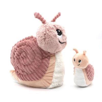 Peluche escargot Speedou maman et son bébé rose signée Les Deglingos, avec son bébé sur le dos, maman avec son bébé Peluche escargot Speedou maman et son bébé rose signée Les Deglingos, avec son bébé sur le dos, maman avec son bébé
