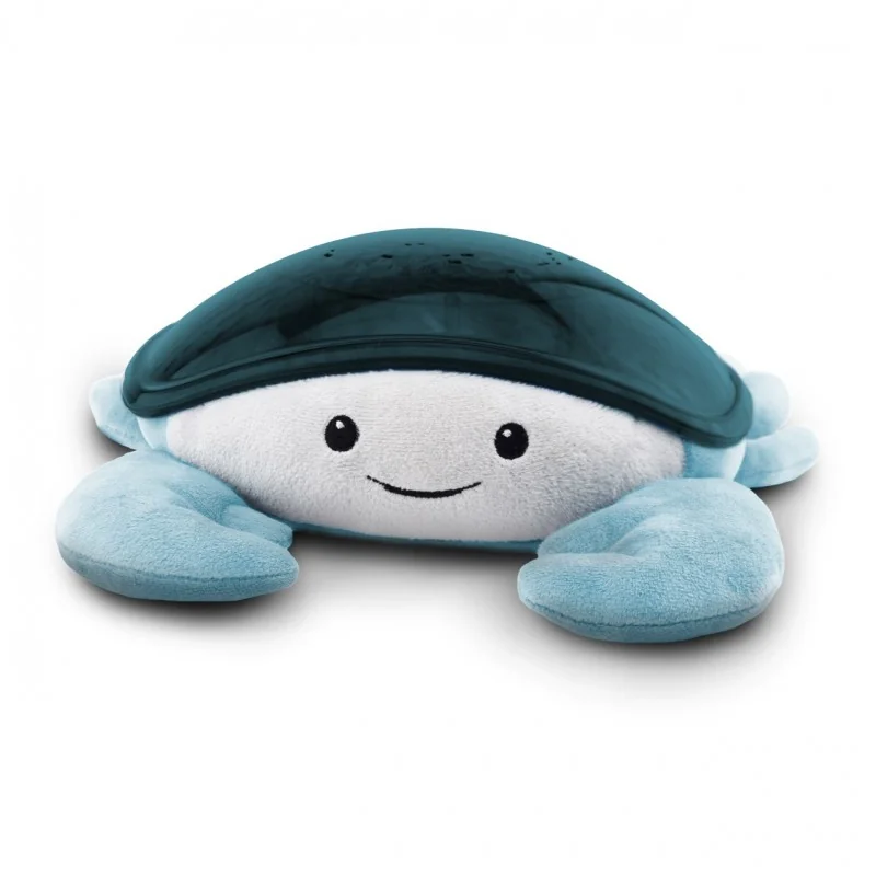 Peluche projecteur océanique Cody le crabe de la marque Zazu Peluche projecteur océanique Cody le crabe de la marque Zazu