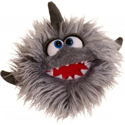 Marionnette à main petit monstre requin Hainer signée Living Puppets