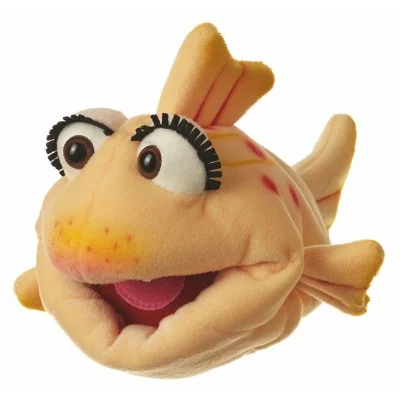 Marionnette à main Flupsi le petit poisson signée Living Puppets