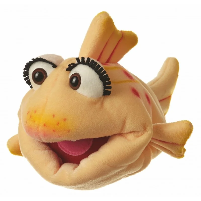 Marionnette à main Flupsi le petit poisson signée Living Puppets Marionnette à main Flupsi le petit poisson signée Living Puppets