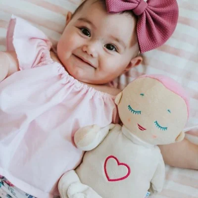 Bébé avec Poupée d'endormissement Lulla doll - corail Bébé avec Poupée d'endormissement Lulla doll - corail