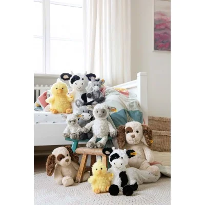 Groupe de peluches signées Steiff