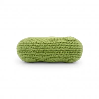 Hochet Petit Pois 100% coton bio signé Myum: vue de dos Hochet Petit Pois 100% coton bio signé Myum: vue de dos