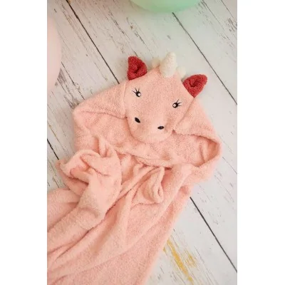 Cape de bain licorne signée Crochetts Cape de bain licorne signée Crochetts