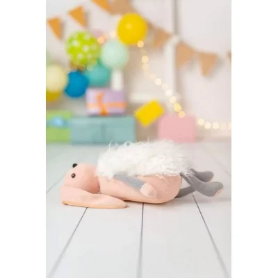 Coussin lapin Clara signé Crochetts Coussin lapin Clara signé Crochetts